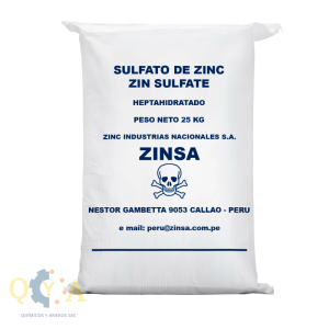 Sulfato de Zinc Heptahidratado